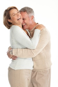 Ageless elderly couple