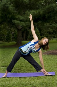 Woman Doing Yoga