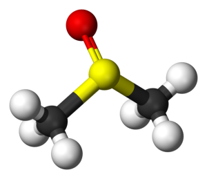 DMSO 3D molecule