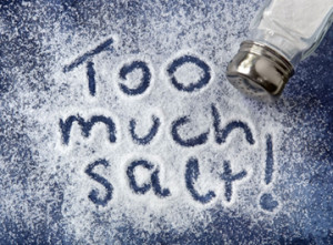 too much salt